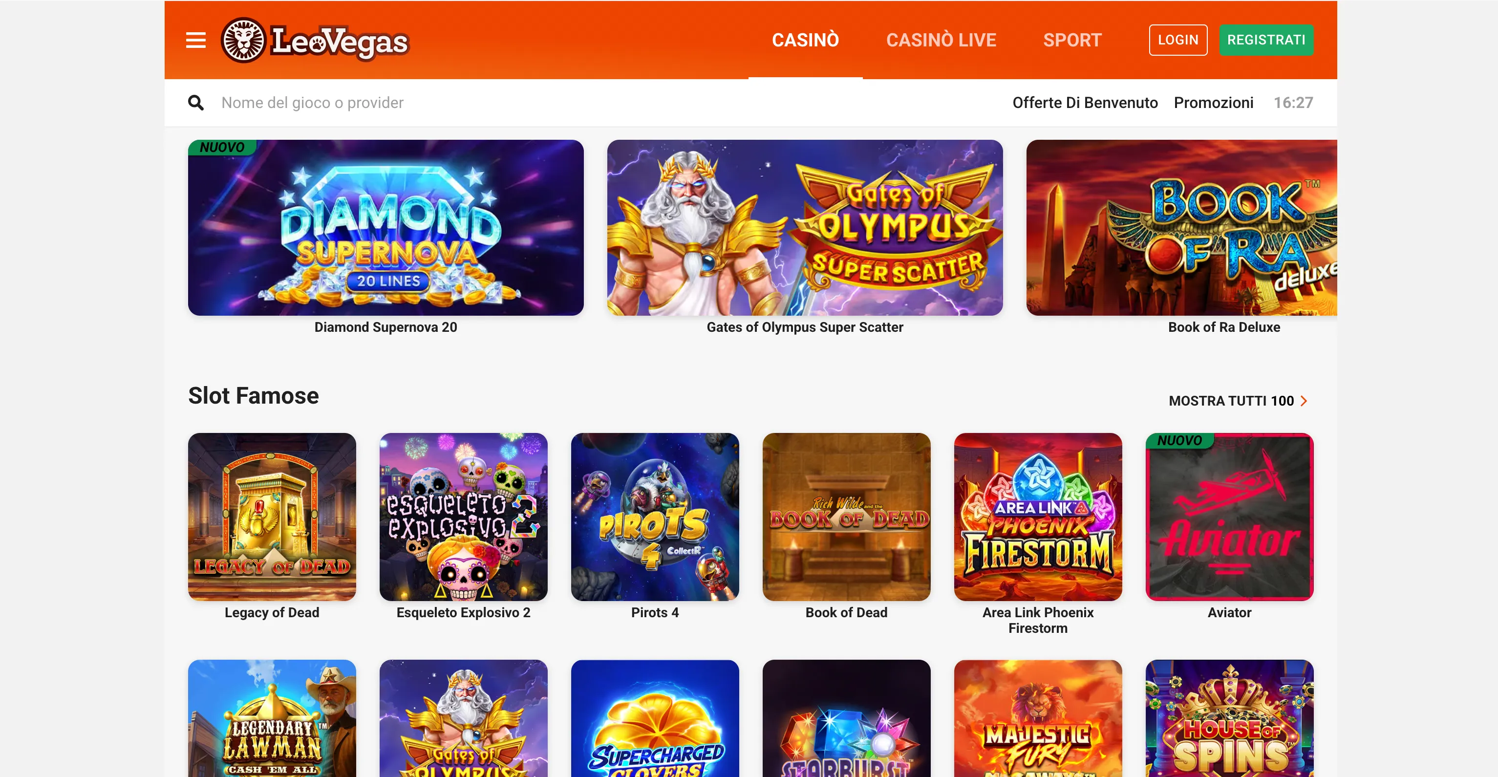 LeoVegas Casino